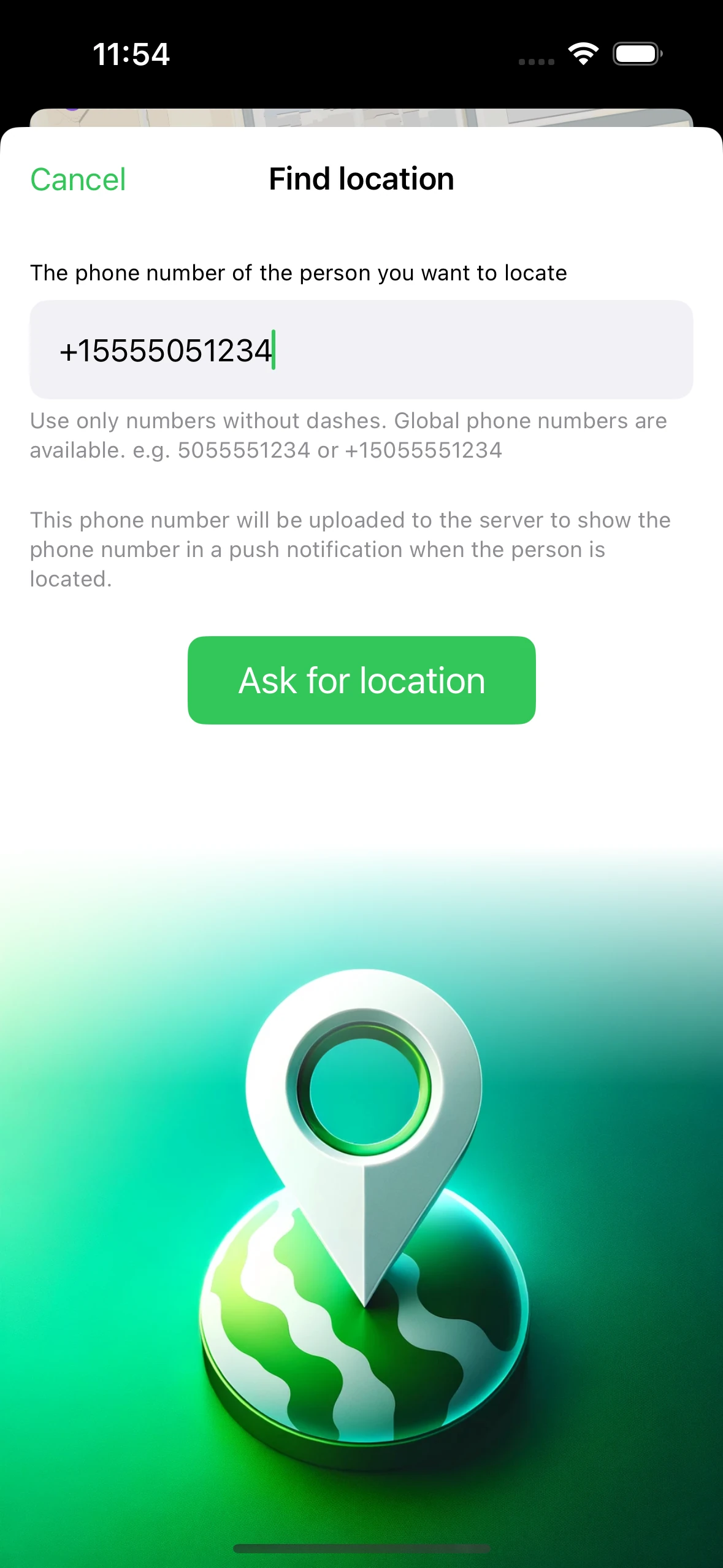 Find person by phone number